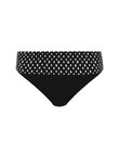 Santa Monica Adjustable Bikini Brief Black & White